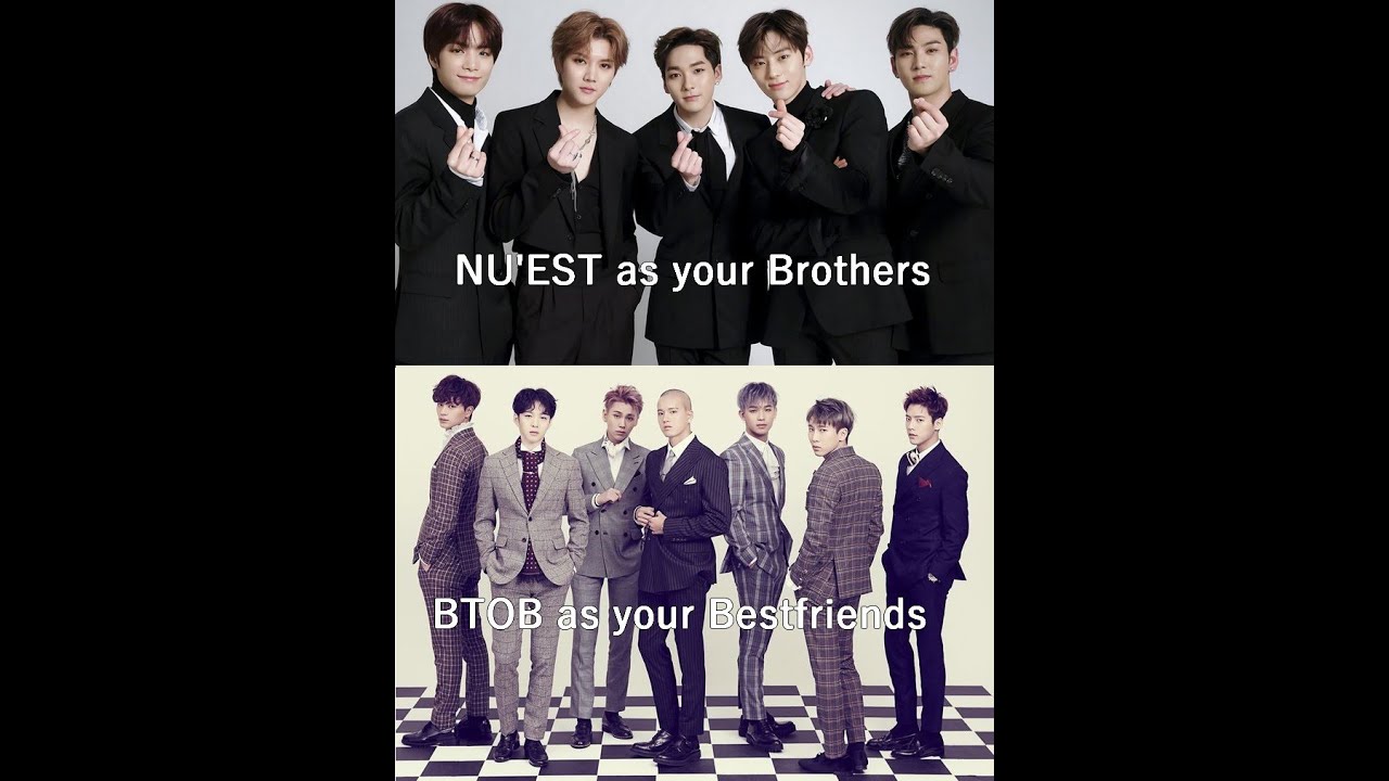 NU'EST (Brothers)/BTOB (Bestfriends) Imagine