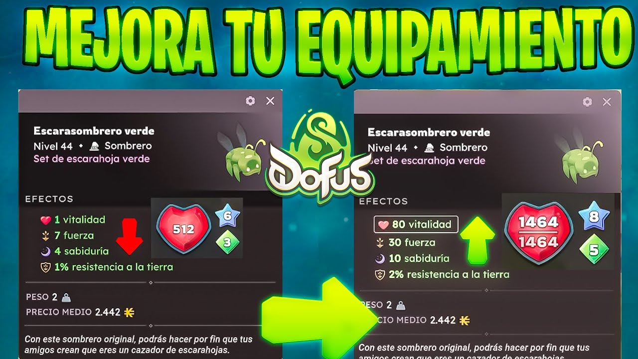 APRENDE A MEJORAR TUS EQUIPAMIENTOS EN MENOS DE 10 MINUTOS EN DOFUS 3.0 🔥🔥