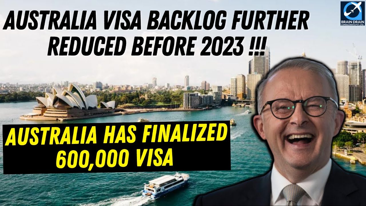 Australia has finalized 600,000 Visa | Australia's long visa backlog is about to End
