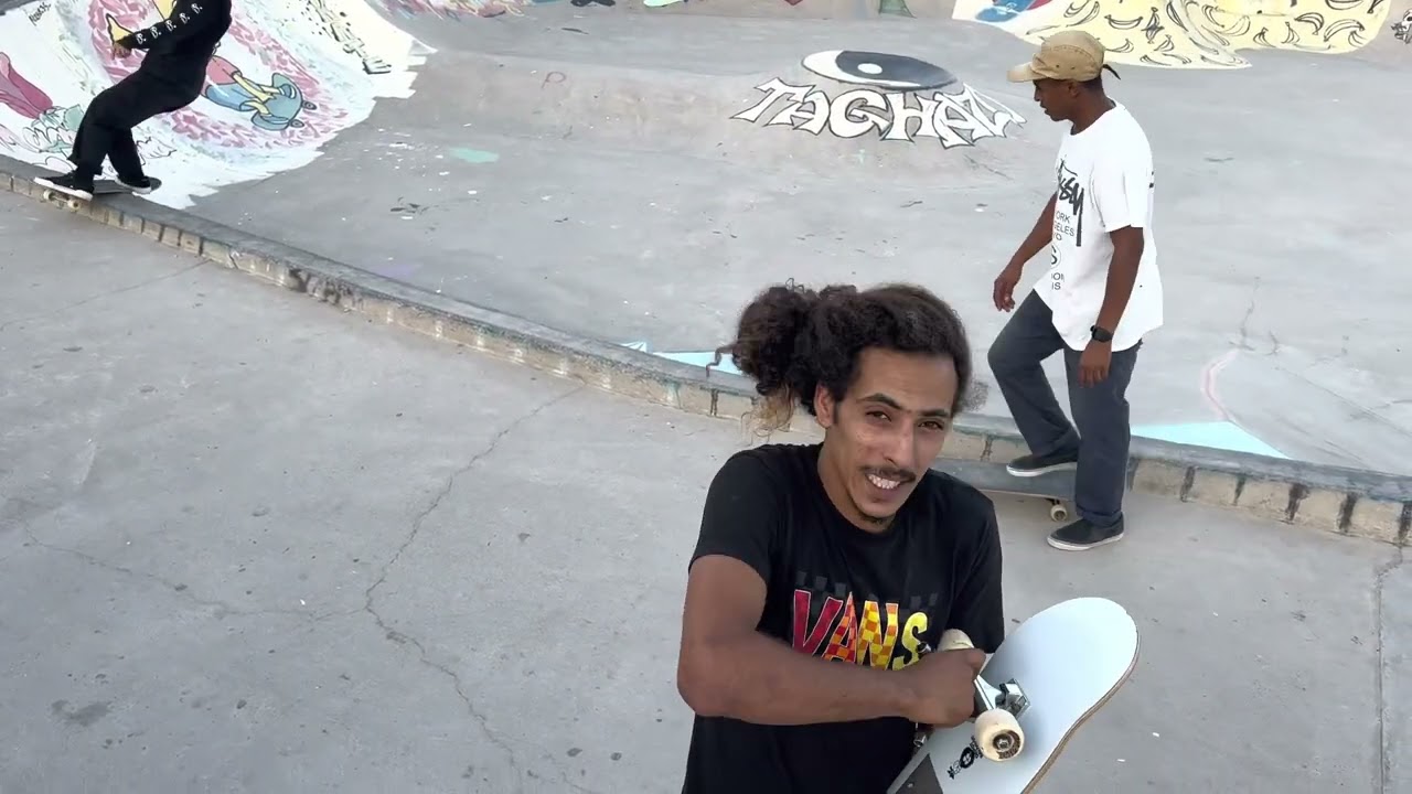 أفظل سكيت تراكس ف العالم انديبندانت #independent #truck #skate #morocco #skatepark #taghazout