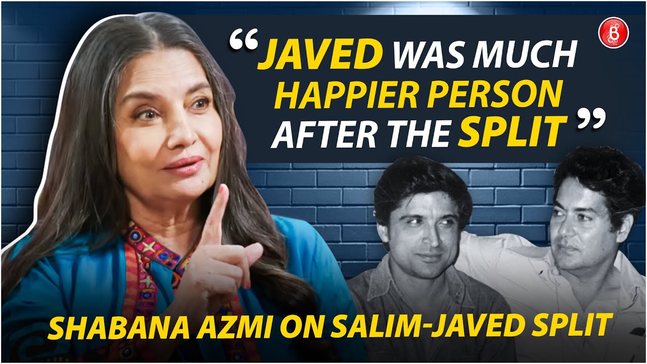 Shabana Azmi on Salim-Javed's Split, 