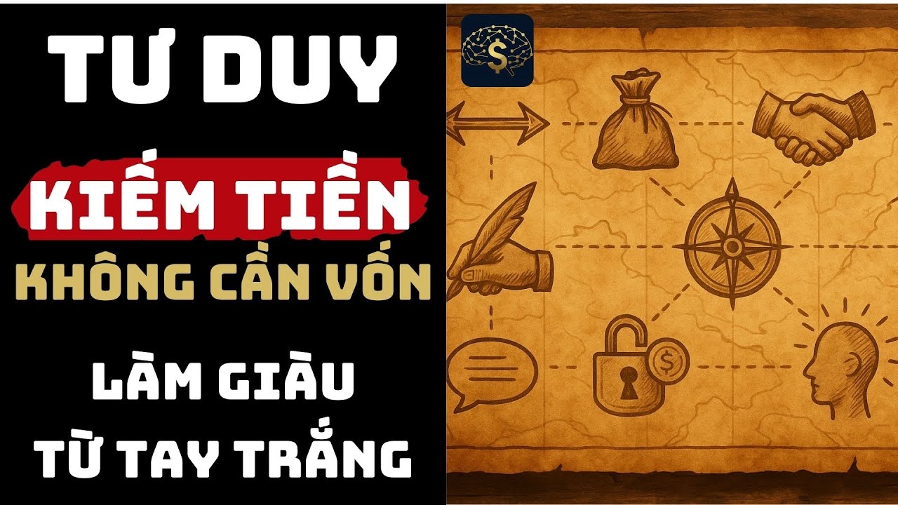 Tư Duy Kiếm Tiền Không Cần Vốn: Làm Giàu Từ Tay Trắng | Thuật Thương Nhân  #khởinghiệp #tưduylàmgiàu