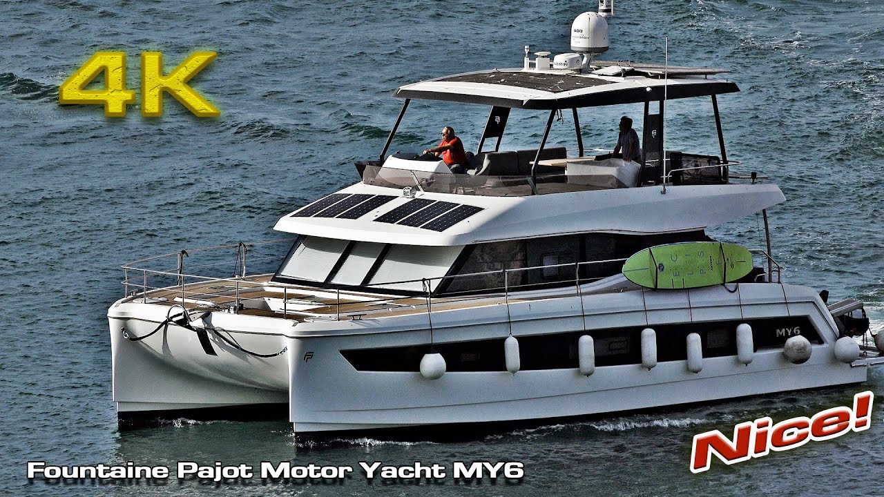 Fountaine Pajot Motor Yacht MY6 Docking!