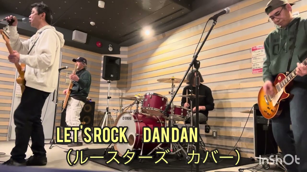 名無しのRバンド（ルースターズ　コピー）　①Case Of Insainity    ②Let's Rock（Dan Dan）