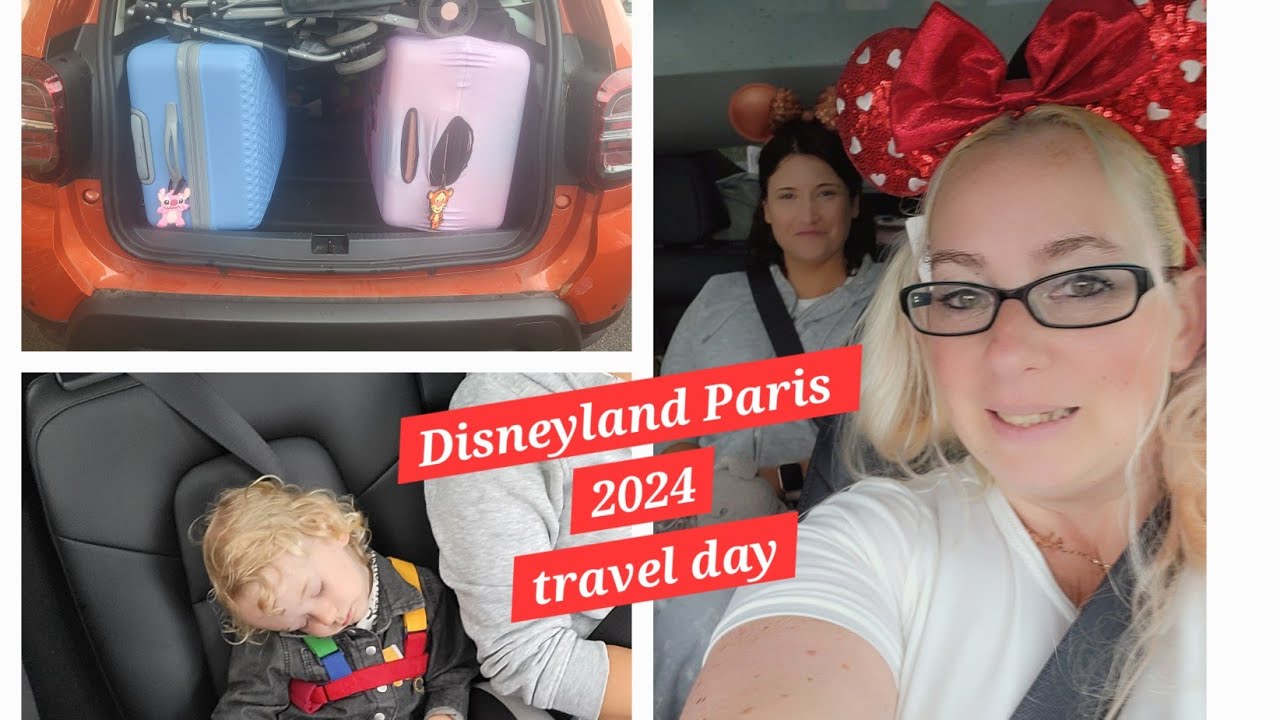 Disneyland Paris travel day from bristol airport on easyjet with a two and four year old July 2024