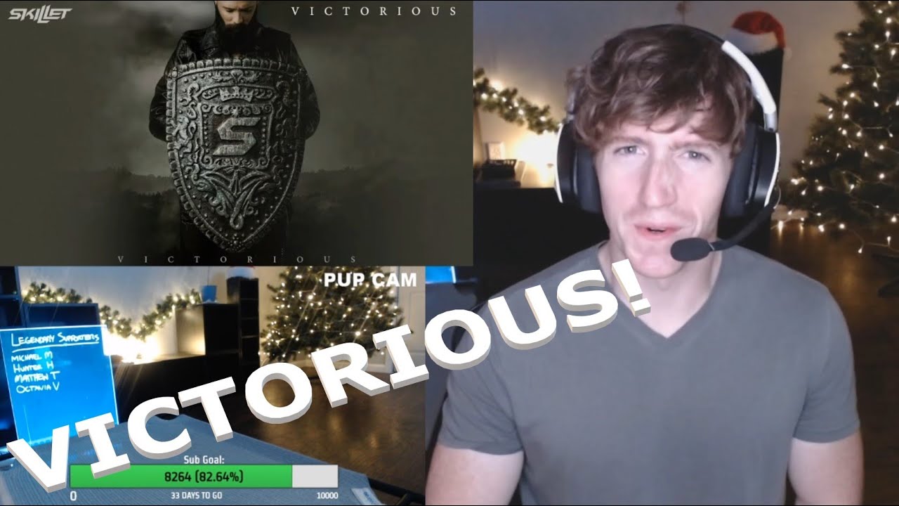 Крис РЕАКТИРУЕТ на Skillet - Victorious