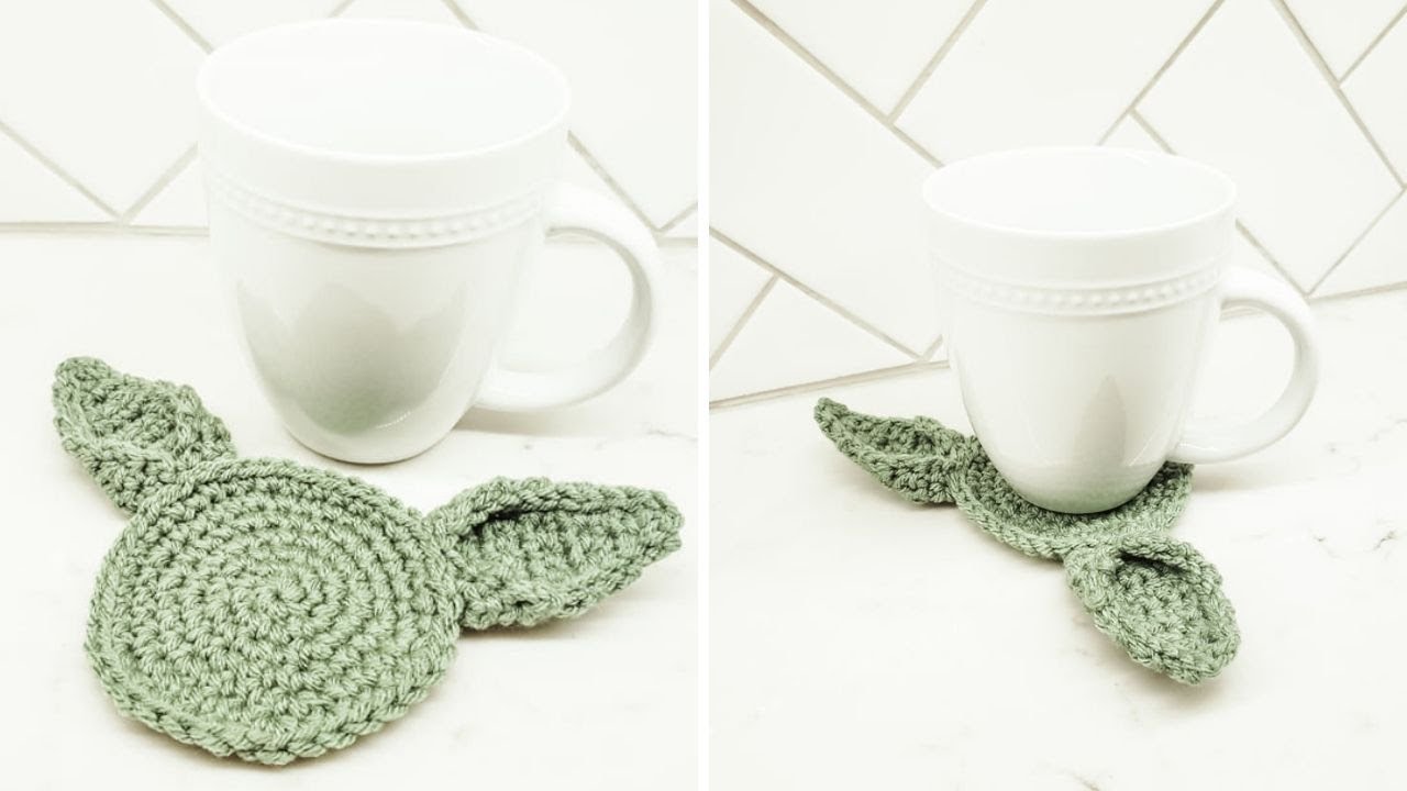 Alien Coasters - Crochet Tutorial
