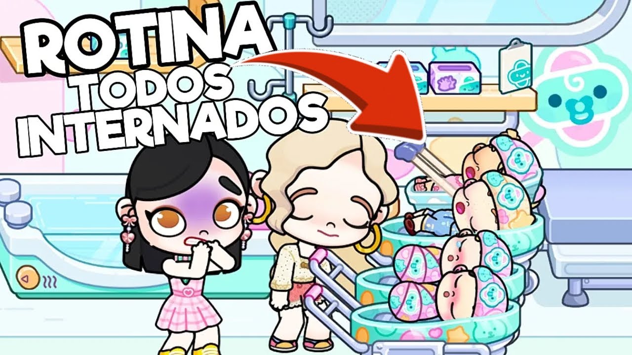 ROTINA TODOS OS BEBÊS FORAM PARA O HOSPITAL |  AVATAR WORLD