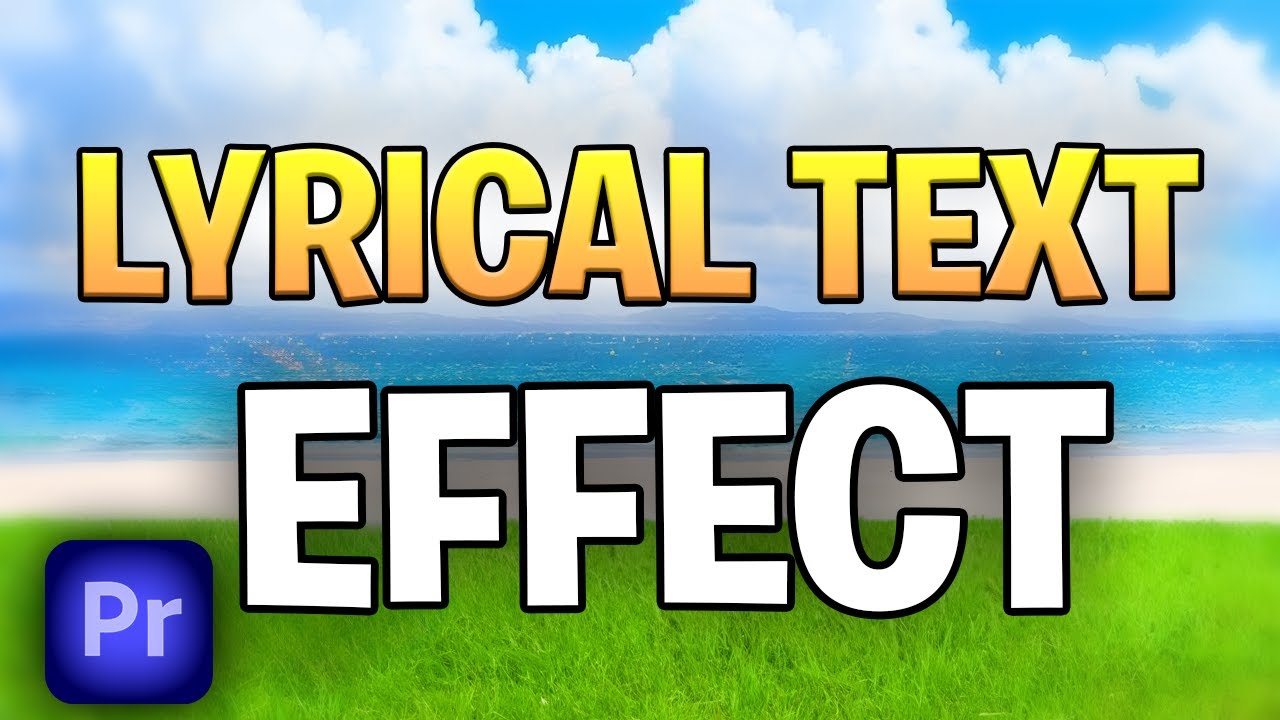 How To Make Karaoke Text Effect in Premiere Pro
