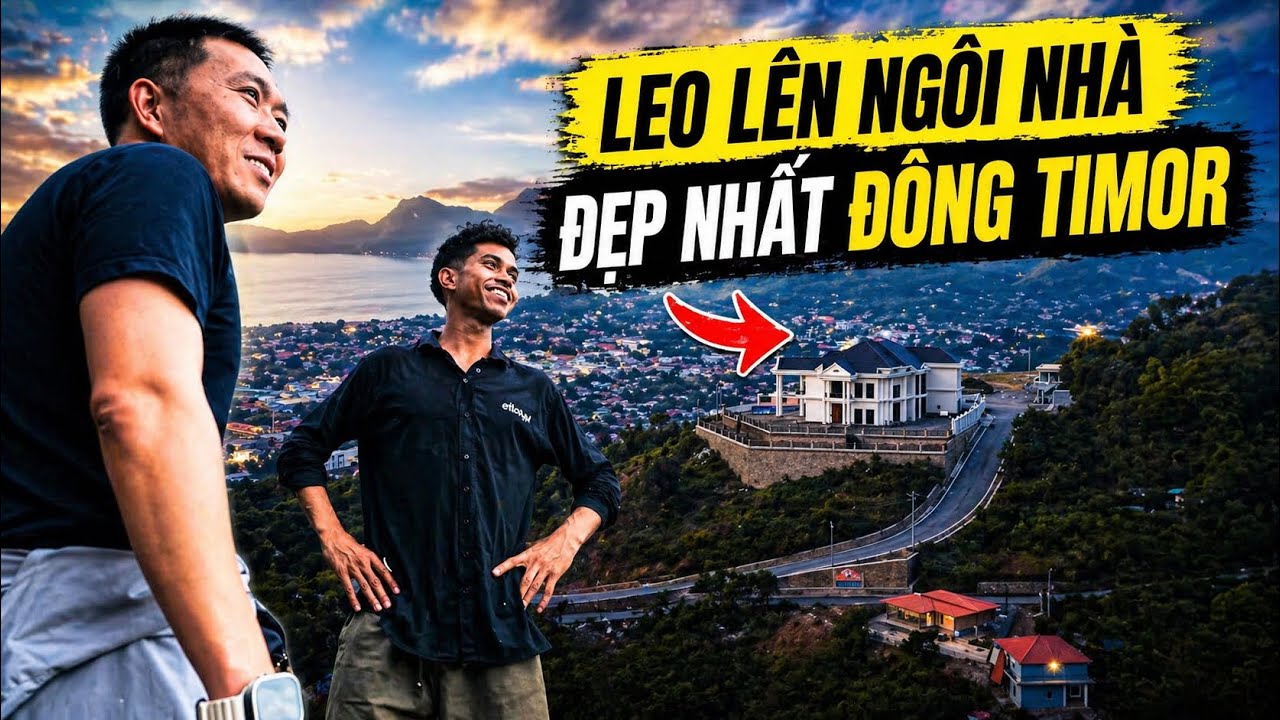 Nhận sự giúp đỡ xuống núi trong đêm ở Đông Timor