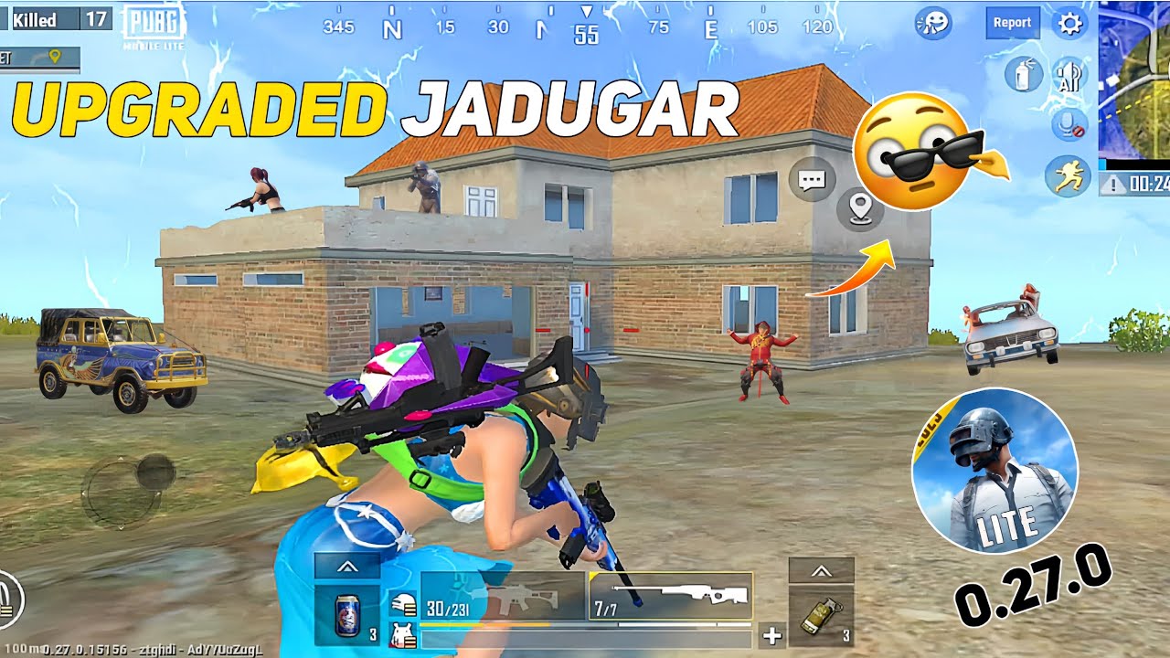 UPGRADED JADUGAR 🥵!! | PUBG LITE NEW UPDATE 0.27.0 FULL INTENSE GAMEPLAY | PUBG LITE BGMI LITE