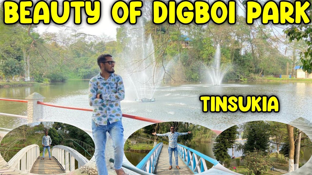 Beauty of Digboi Park | Digboi Park Tinsukia | Assam's most beautifull park | Digboi Park | Tsk Park