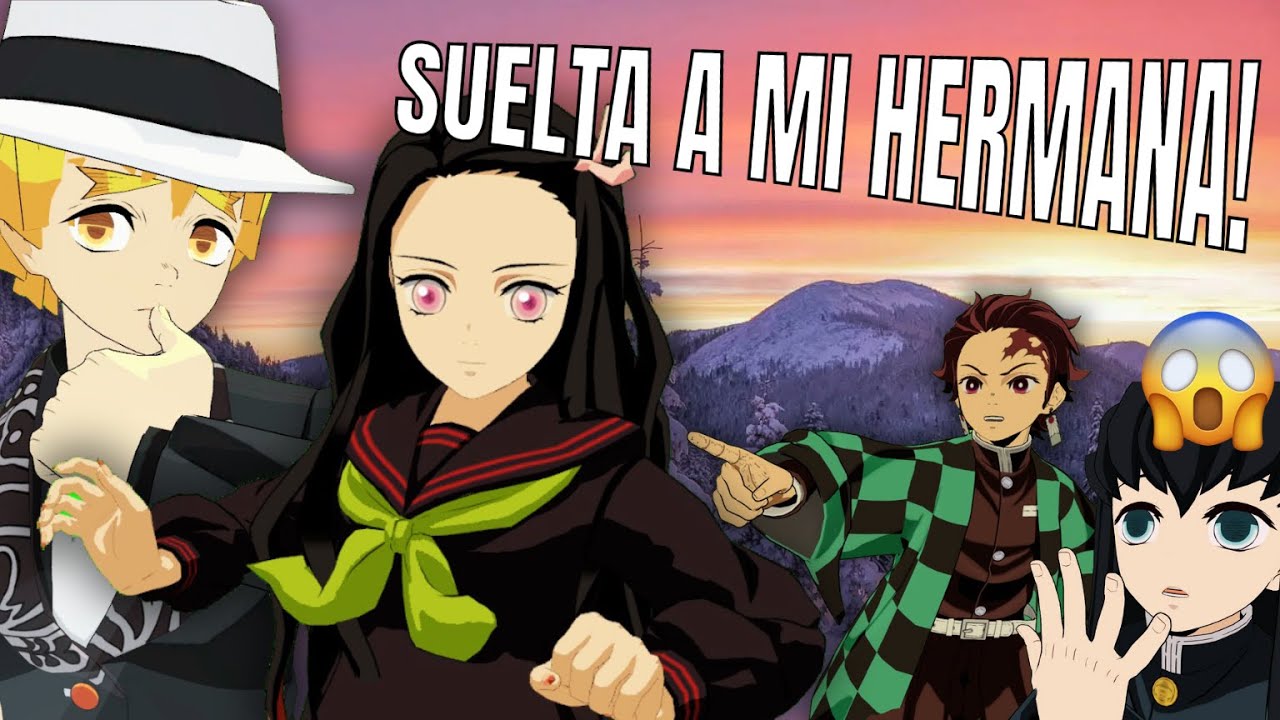 ZENITSU QUE HACES CON NEZUKO!? 😳😡 | KIMETSU NO YAIBA VR