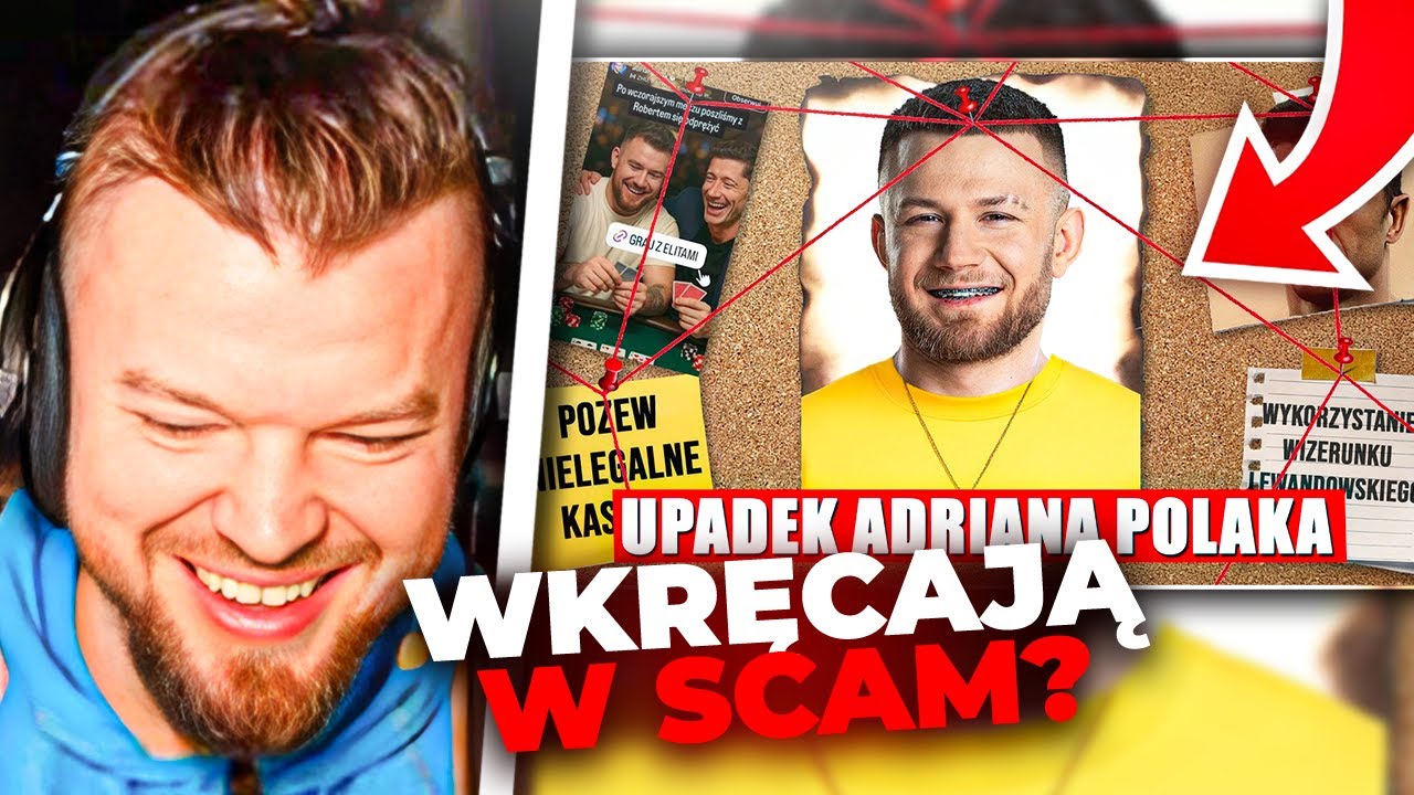 WARDĘGA OGLĄDA: JAK POLSCY INFLUENCERZY PROMUJĄ SCAM? (ADRIAN POLAK, FERRARI, RAFONIX)