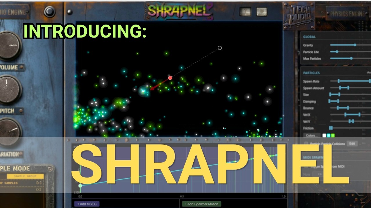 Shrapnel &mdash; A Physics Sandbox for Sound Design