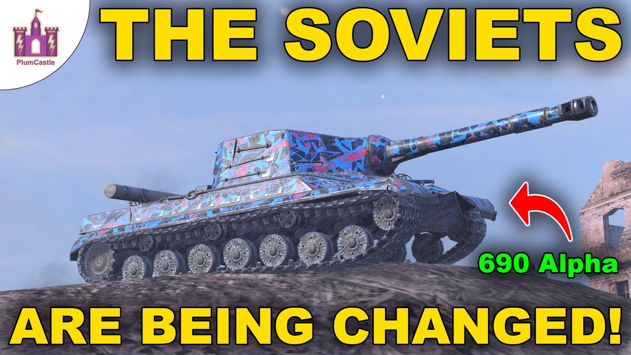 The SOVIET tier 10s are getting TONS of CHANGES in update 10.3! - WoT Blitz
