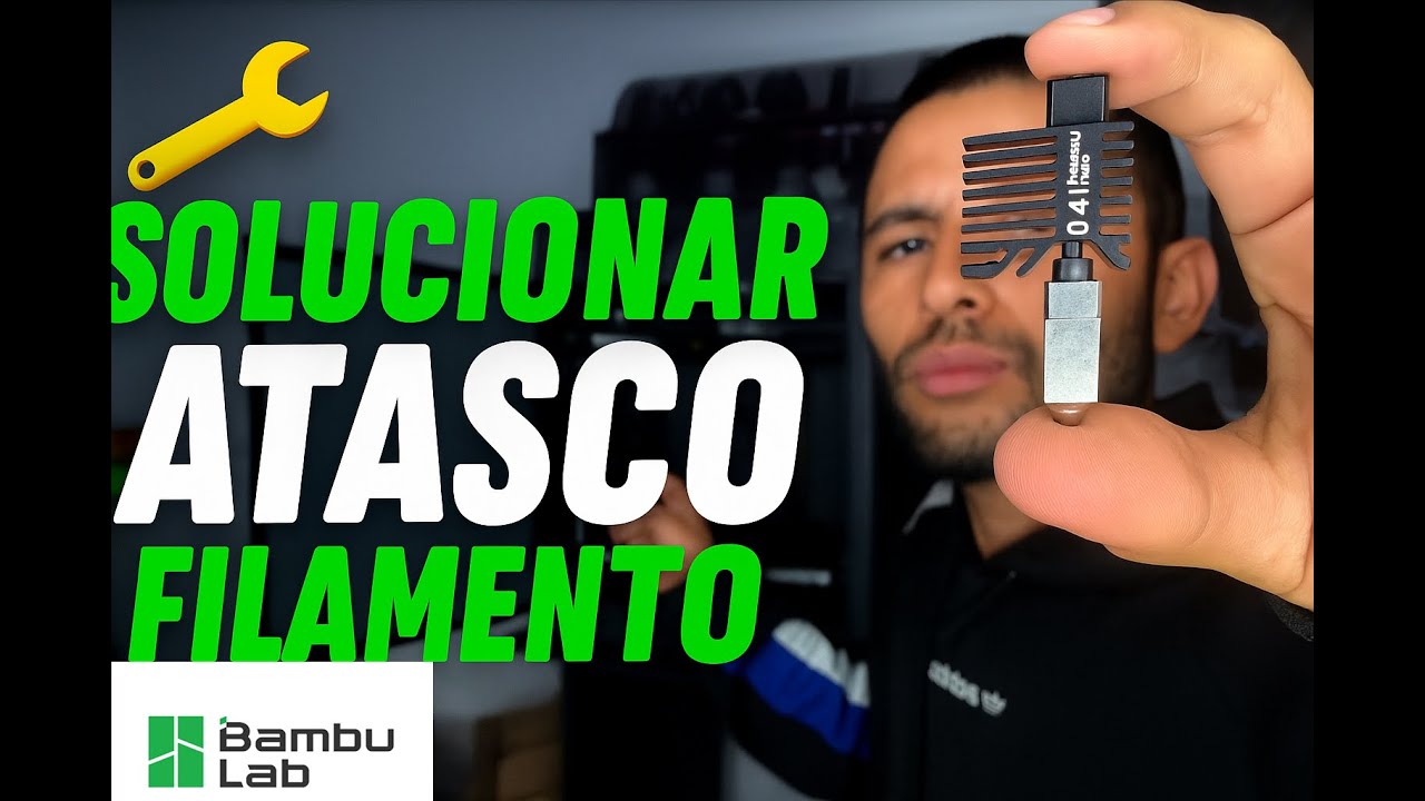 🔧 Cómo solucionar el atasco de filamento en BambuLab P1S / X1 Carbon | Problema común y su arreglo