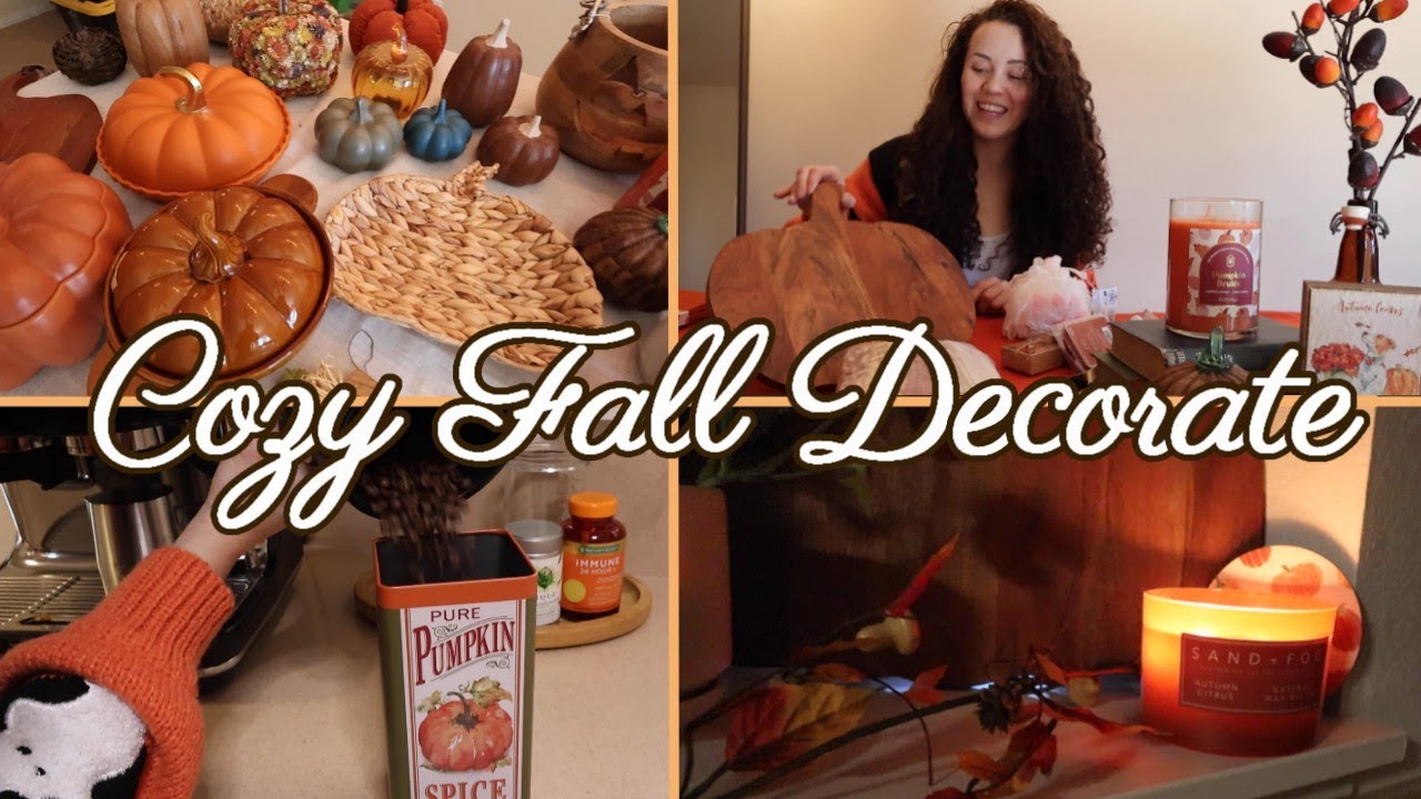 Cozy Fall Decorate With Me 🍂 | Fall Decorating Ideas 2025