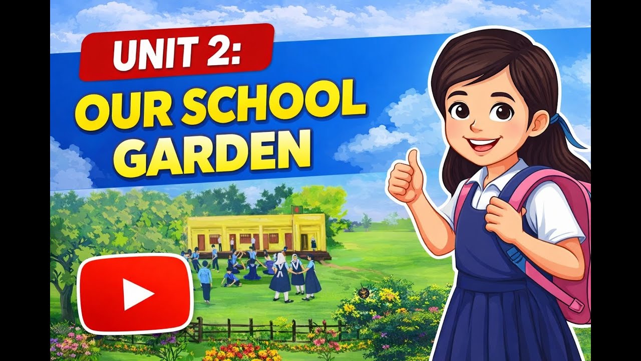Class Five English | Unit-2 | Our School Garden