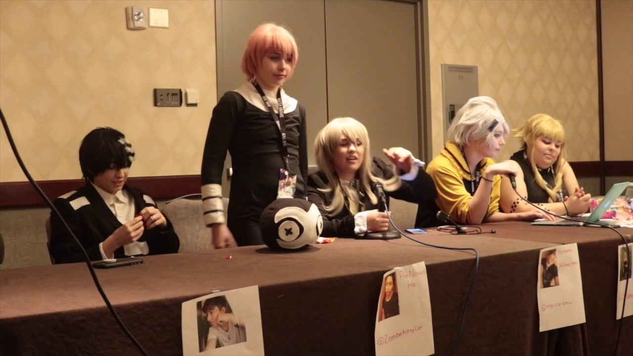 Soul and Maka Host a Panel Animeminneoplis (Featuring Danny Blake)
