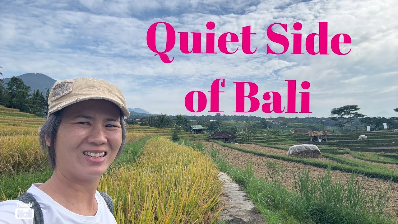 The Quiet Side of Bali | Jatiluwih & Yeh Ho Waterfall #indonesia #asia