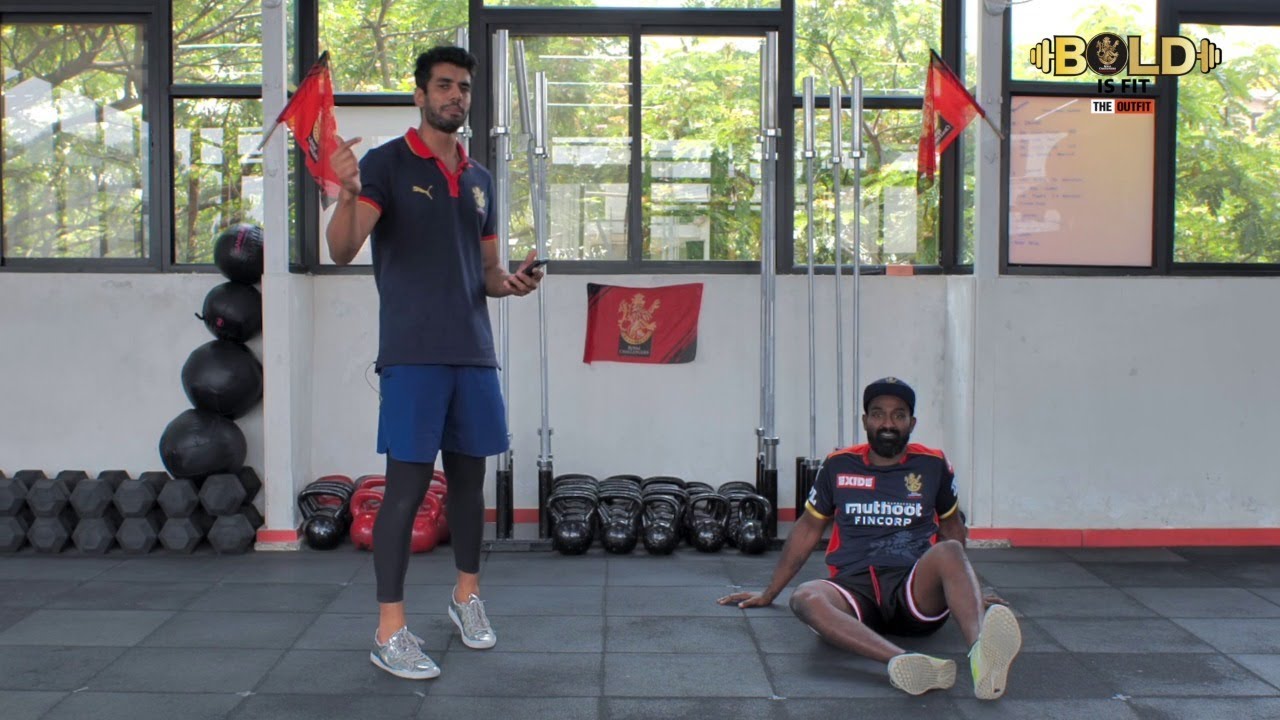 RCB 50-Day no equipment Home workout Core Series: Day 7