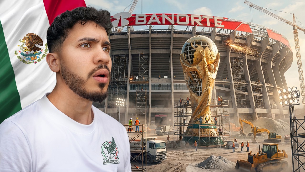 As&iacute; se prepara M&Eacute;XICO para el MUNDIAL 2026 🇲🇽😱