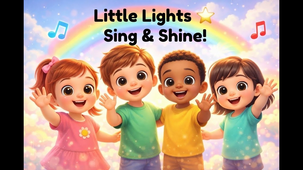 🌟 Little Lights: Faith-Based Songs for Kids | Toddlers | Preschoolers | Sing, Dance, Shine, & Learn.
