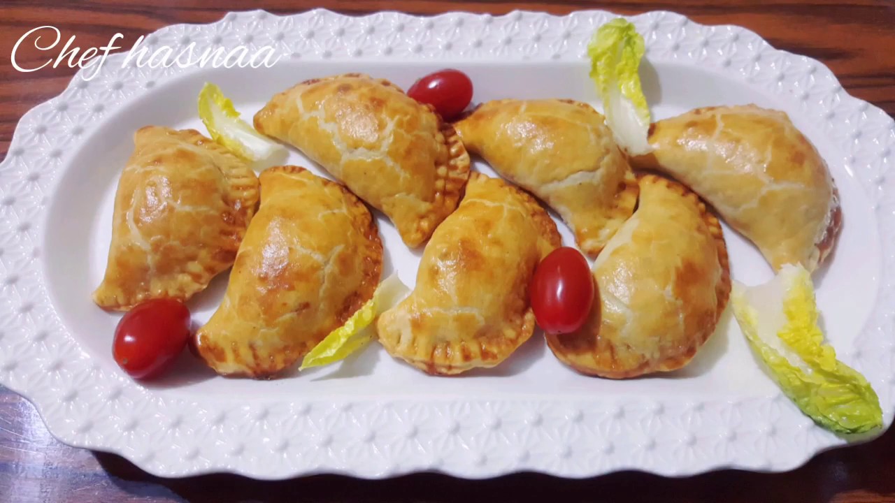 فطائر مالحة بعجينة ل5 دقائق👌بدون دلك او تخمير😋شوصون بدون عجين مورق😊كيجي مقرمش ومورق  بحشوة لذيذة