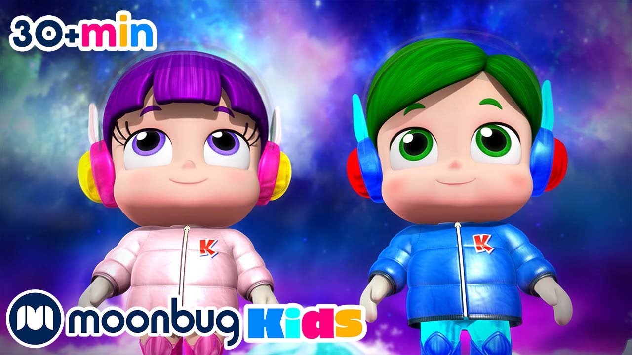KiiYii | 1-10 Song | Kids Fun & Educational Cartoons | Moonbug Play and Learn