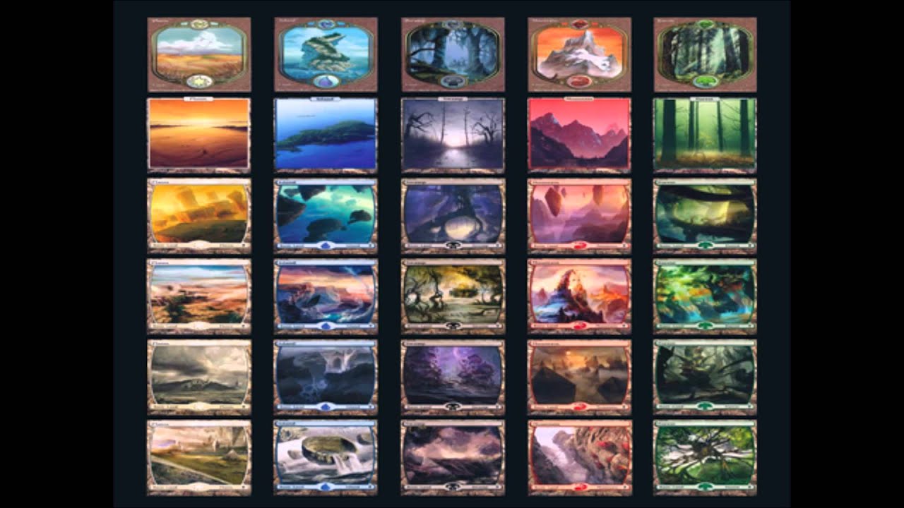 MTG Card of the Day - Basic Lands