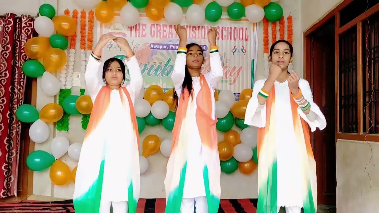 Aye Watan Watan Dance Performance | Republic Day | The Great Vision School