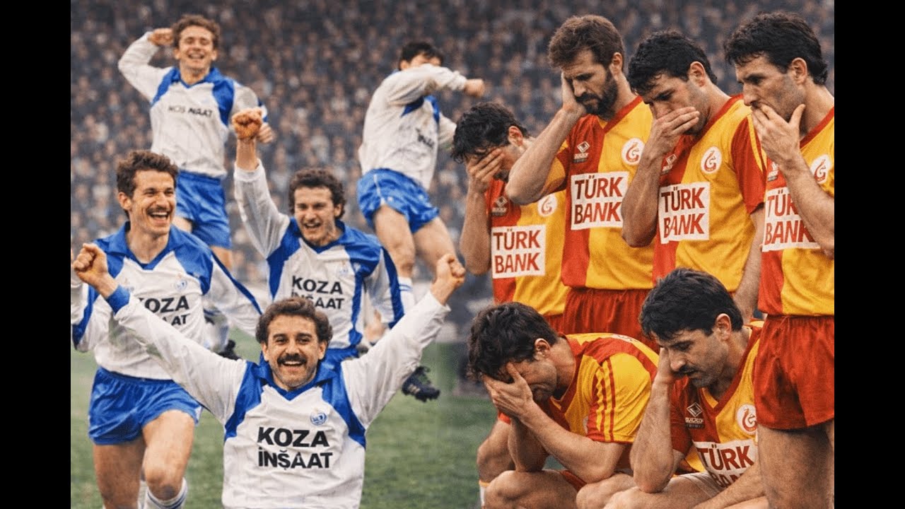 1988 1989 Sarıyer Galatasaray 3-1 ÜST ÜSTE GOLLER 27.Hafta Maçı