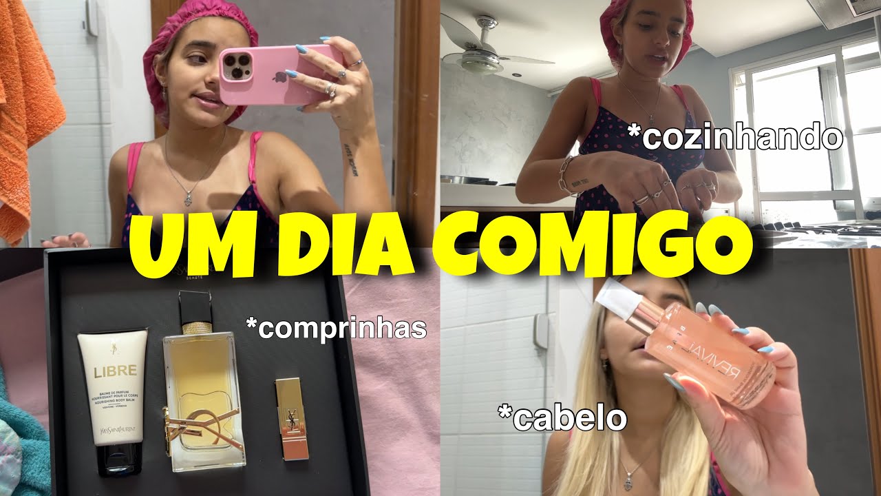 PASSE UM DIA COMIGO + ROTINA SOZINHA EM CASA