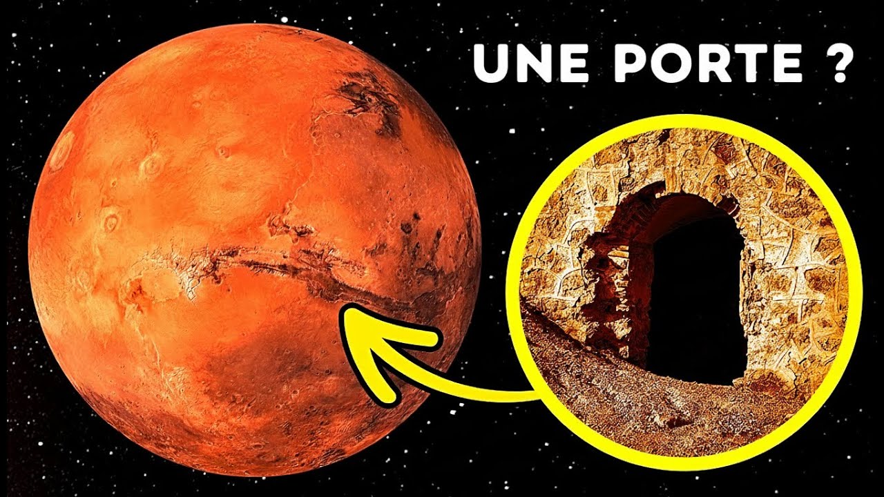 Nouvelles photos de Mars, et il semble qu'il y ait une porte !