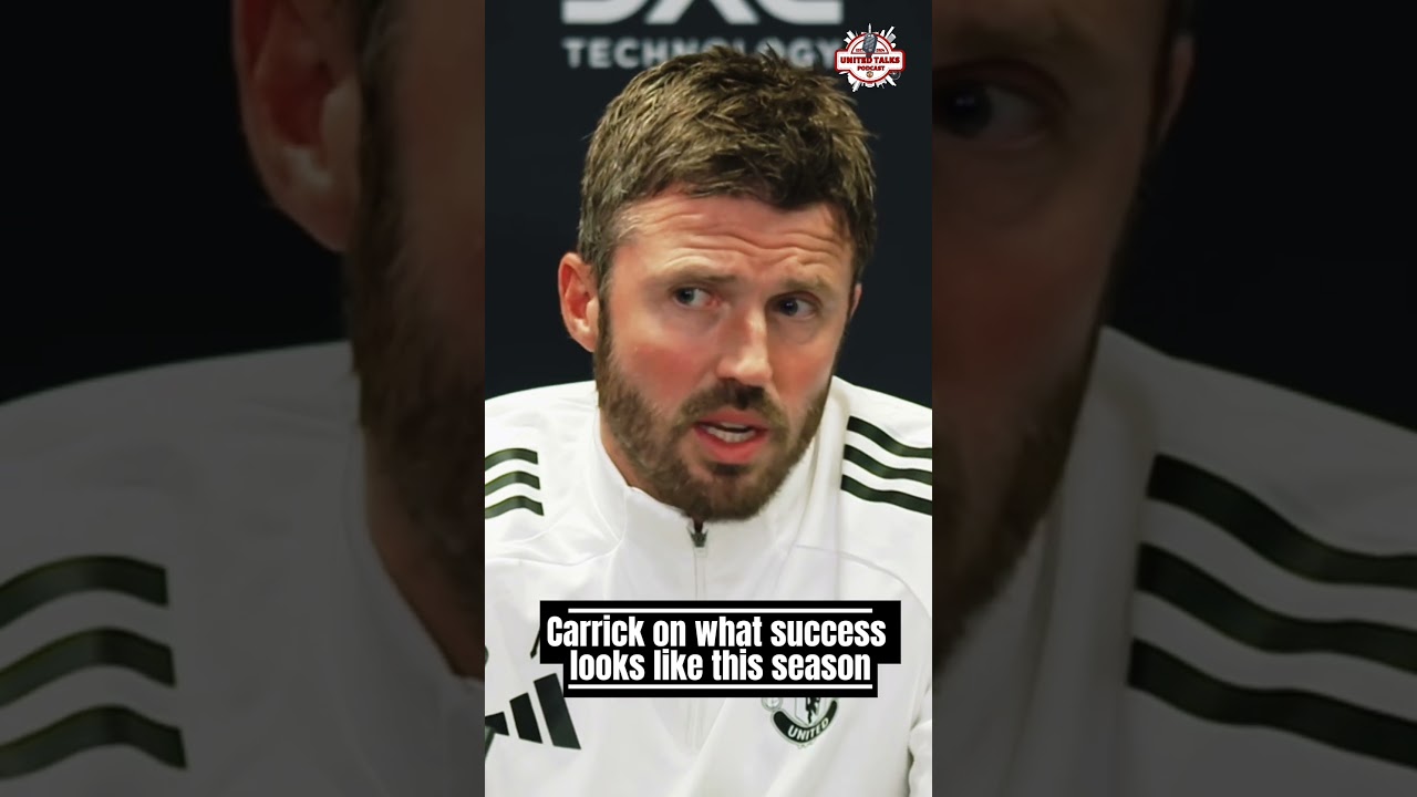 Carrick on what success looks like for United  