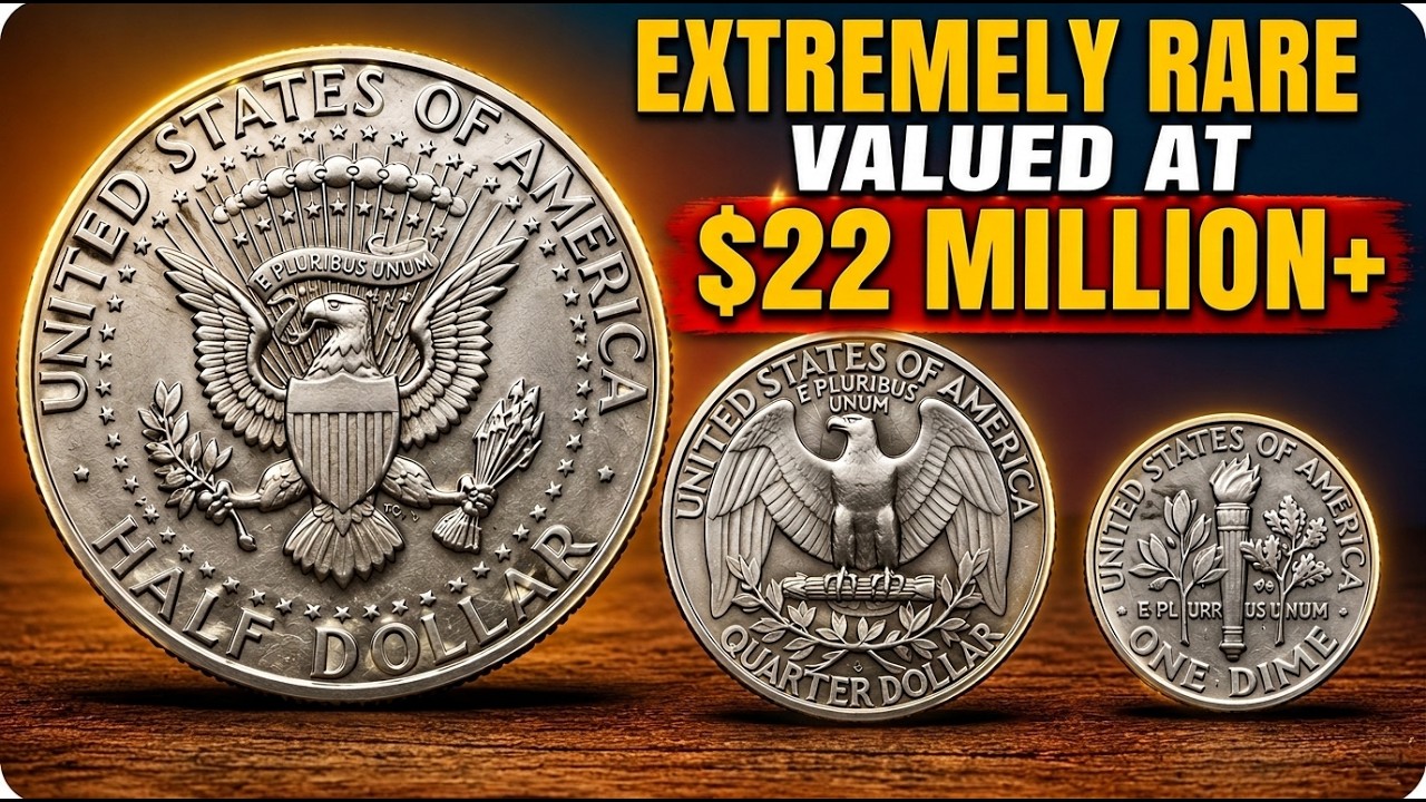 THE SILVER TREASURE HIDDEN IN THESE OLD COINS! HIGHLY VALUABLE RARE COINS WORTH BIG MONEY,
