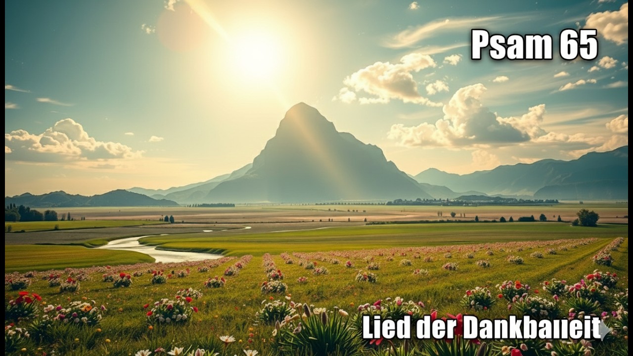 Danklied an Gott: Psalm 65 &ndash; Du stillst die St&uuml;rme | Christliche Musik Deutsch