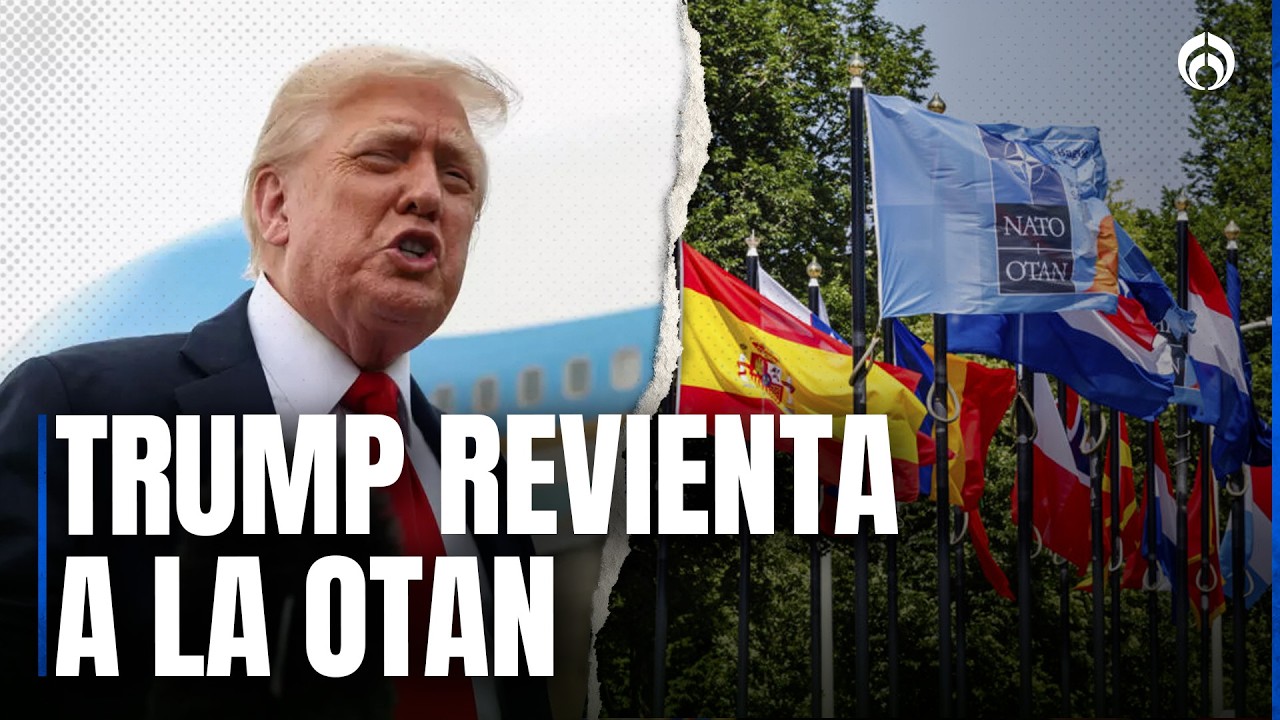 Trump estralla contra la OTAN por no sumarse a acción contra Irán