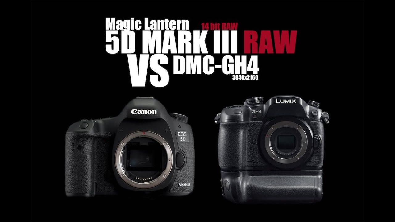 Canon 5D Mark III RAW VS Panasonic GH4 (Which one is better?)