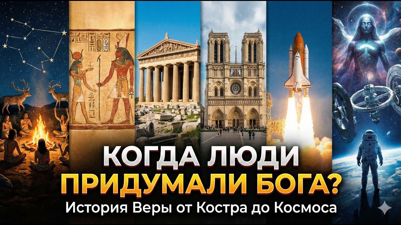 Когда Люди Придумали Бога? История Веры от Костра до Космоса