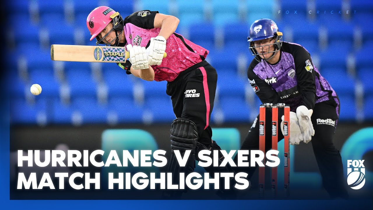 Hobart Hurricanes Women v Sydney Sixers Women | Full Match Highlights I 06/11/24