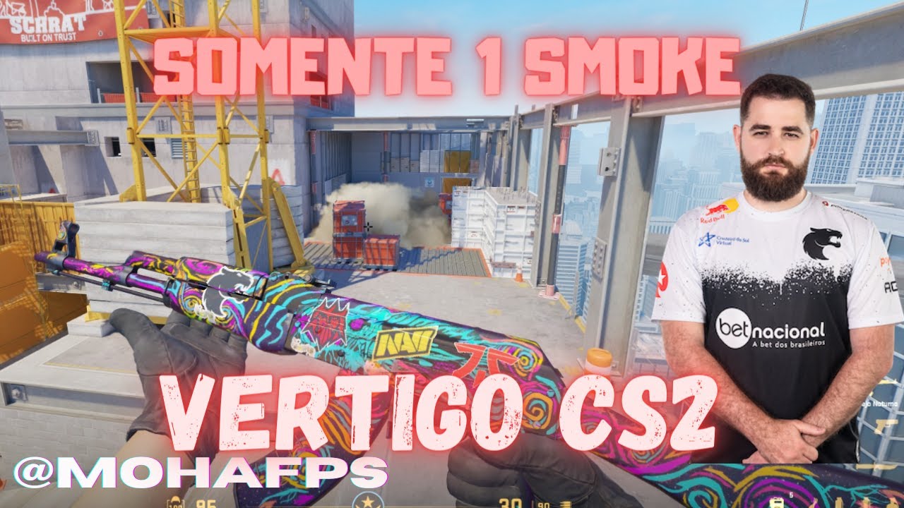 VOC&Ecirc; S&Oacute; PRECISA DE 1 SMOKE PARA A DA VERTIGO! (CS2 META)
