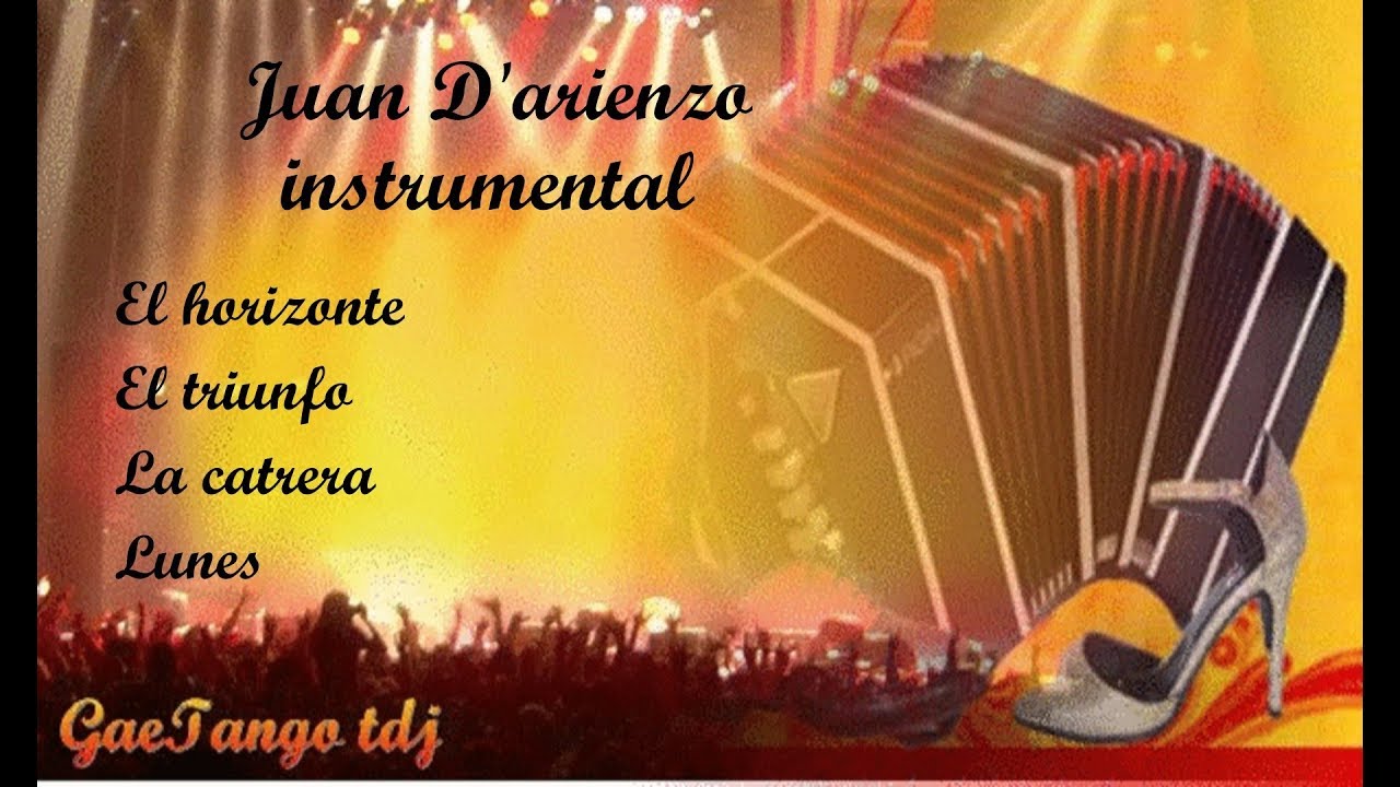 Tanda di tango Juan D’Arienzo  instrumental  1938