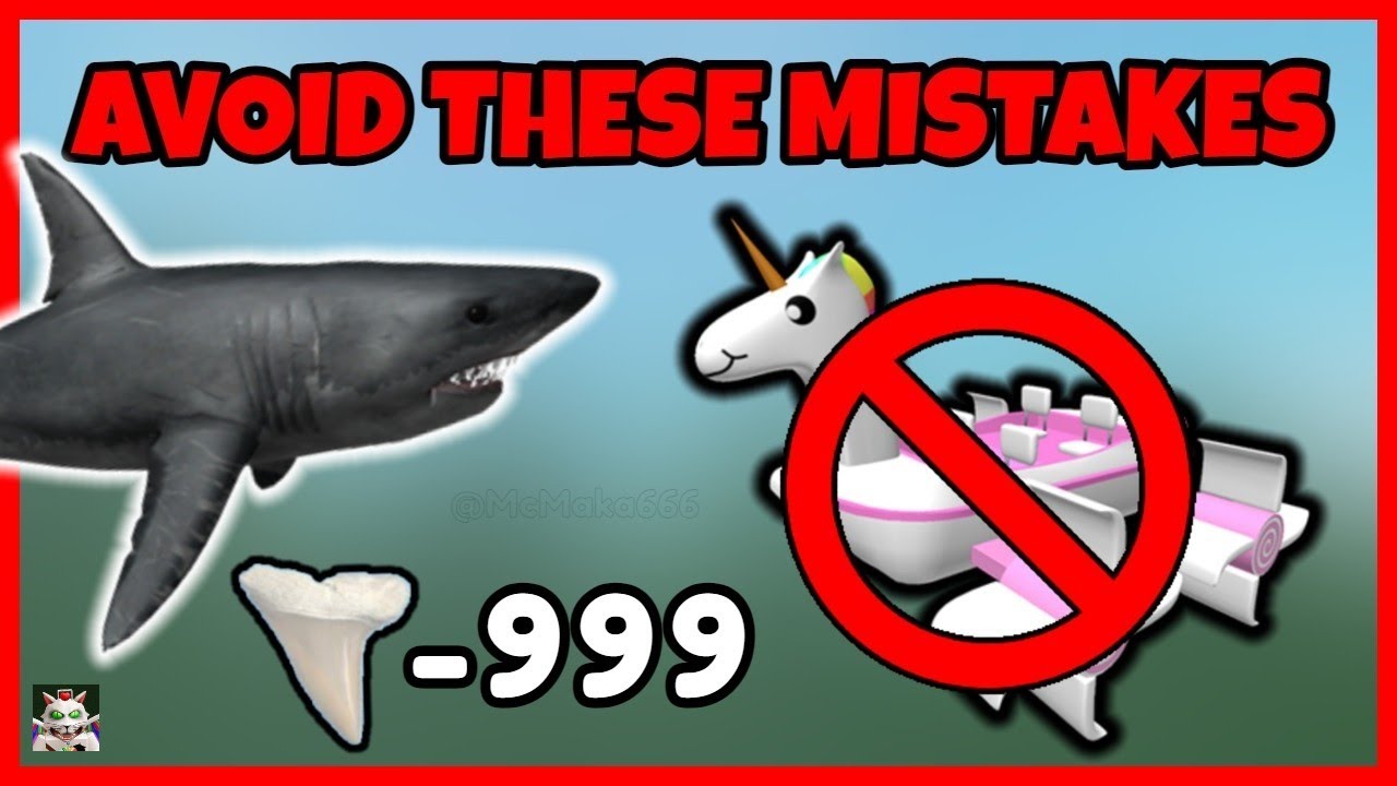 Avoid these mistakes - SharkBite (Roblox)!