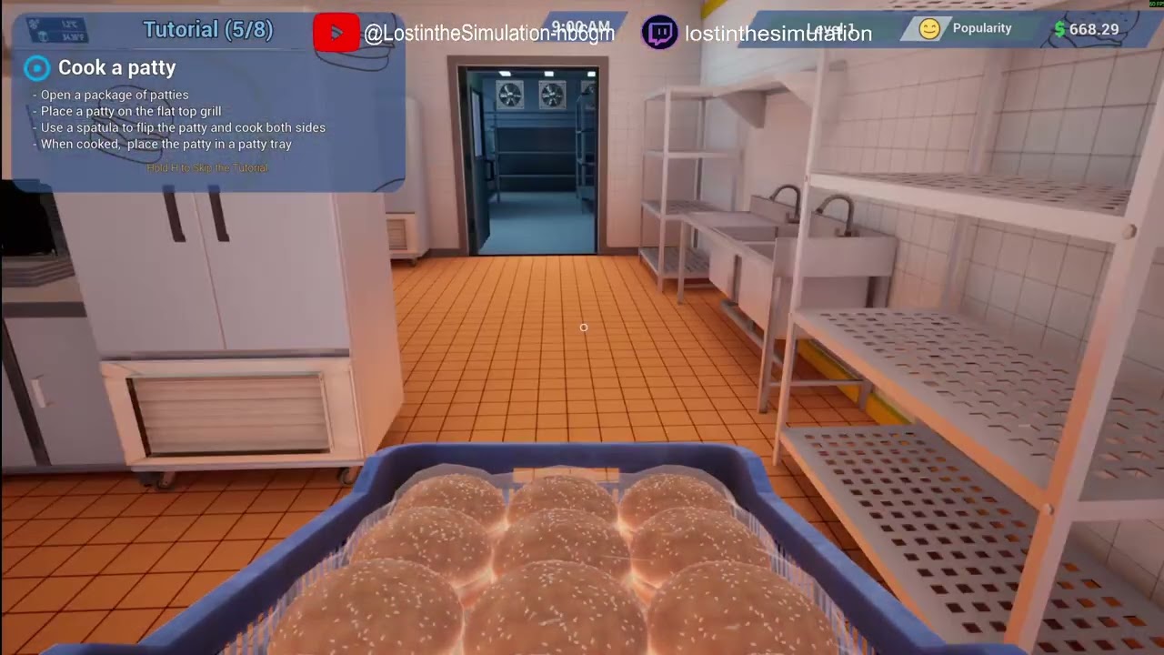 Burger Shift: Team Rush: Prologue