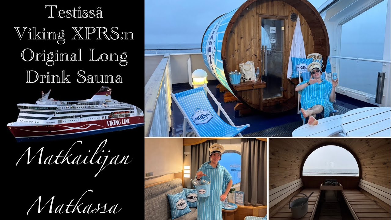Testiss&auml; Viking XPRS:n Original Long Drink Sauna