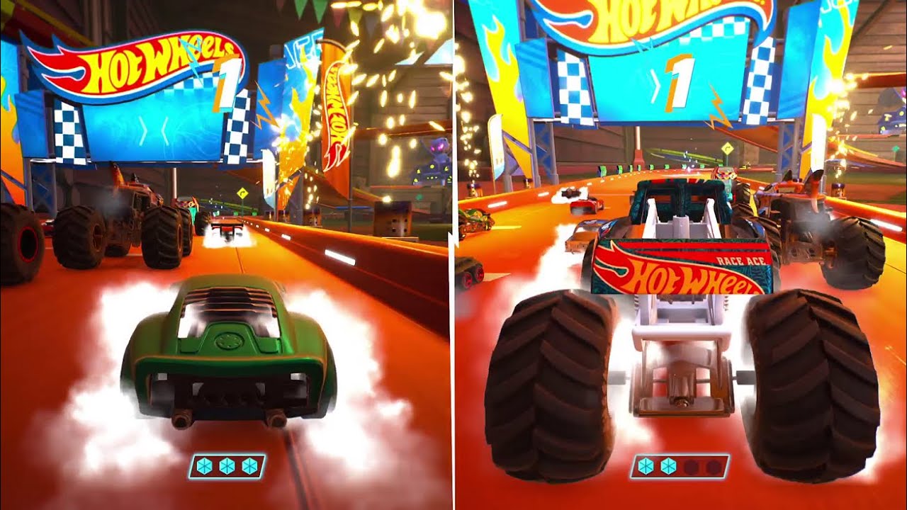 Crazy Race By Monster Truck Race Ace VS El Segundo Coupe| Hot Wheels Unleashed 2 Turbocharged