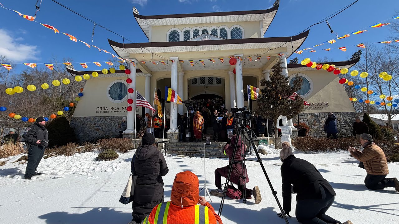 Walk For Peace live at Hao Nghiem Temple in Fairfax,VA