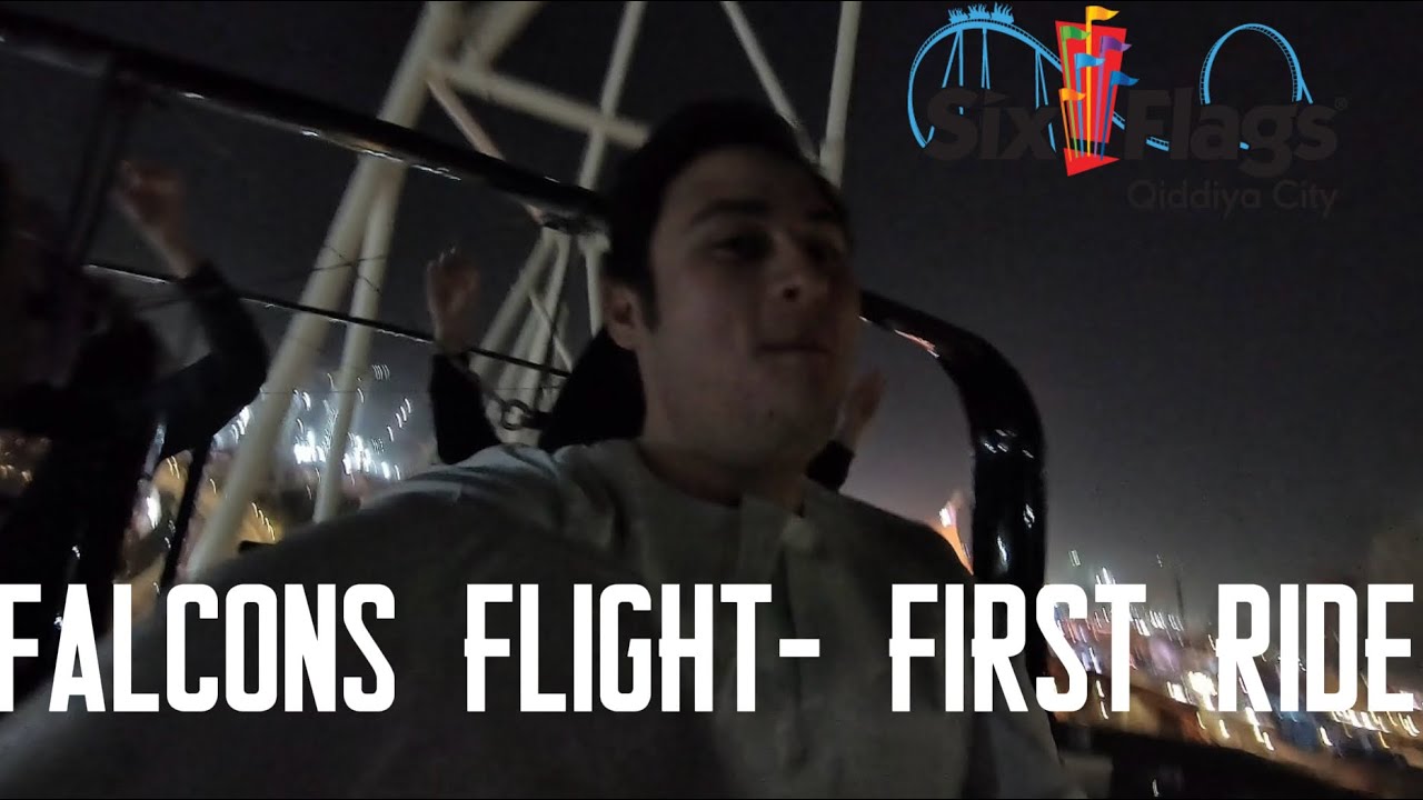 Falcons Flight First Time Ride Reaction World’s Tallest, Fastest, Longest Coaster- Six Flags Qiddiya